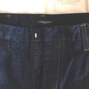 Dark solid Navy blue Costume National Homme jeans